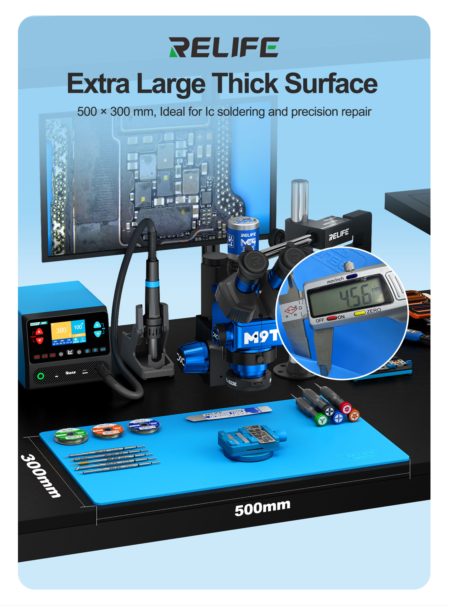 RELIFE RL-004DS 300x500mm 大型シリ - Bar Mat Rubber のレビューと価格