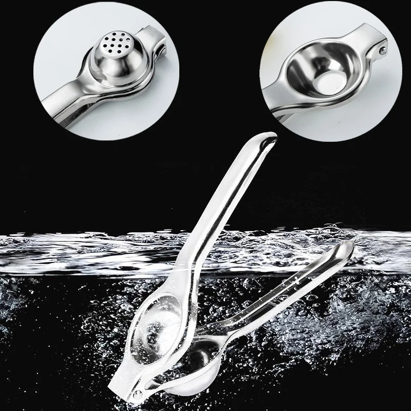 レモンスクイーザー ステンレス製 手動ジューサー キッチンア - Citrus Juicer Bar のレビューと価格